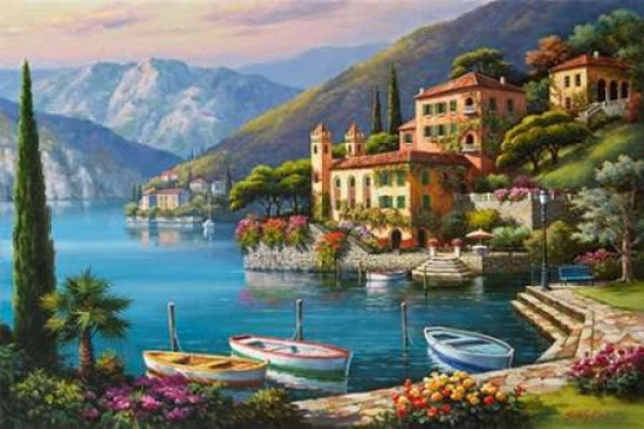 Villa Bella Vista Poster Print by Sung Kim - Item # VARPDXK2428D